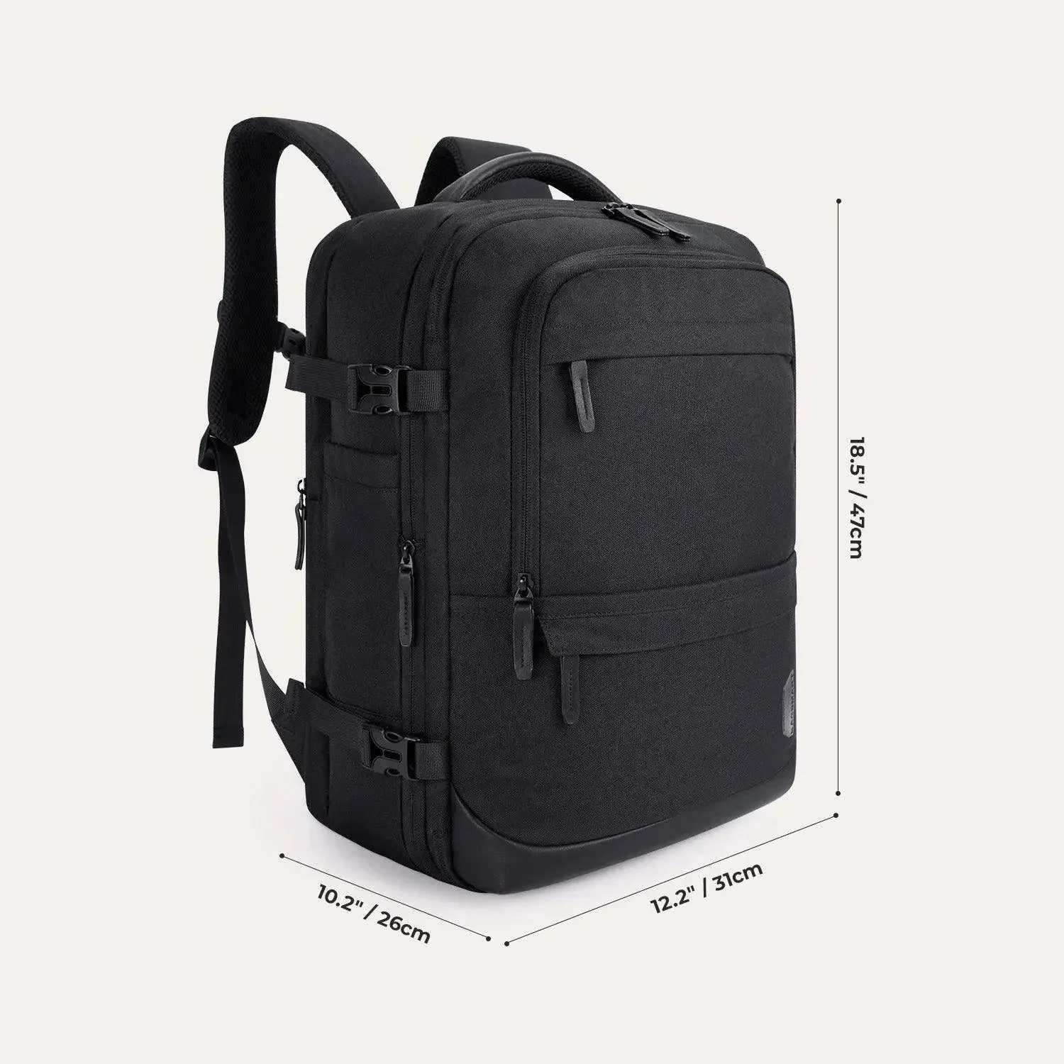 Falco 40L Expandable Airline Approved Carry On Travel Backpack - Image 35