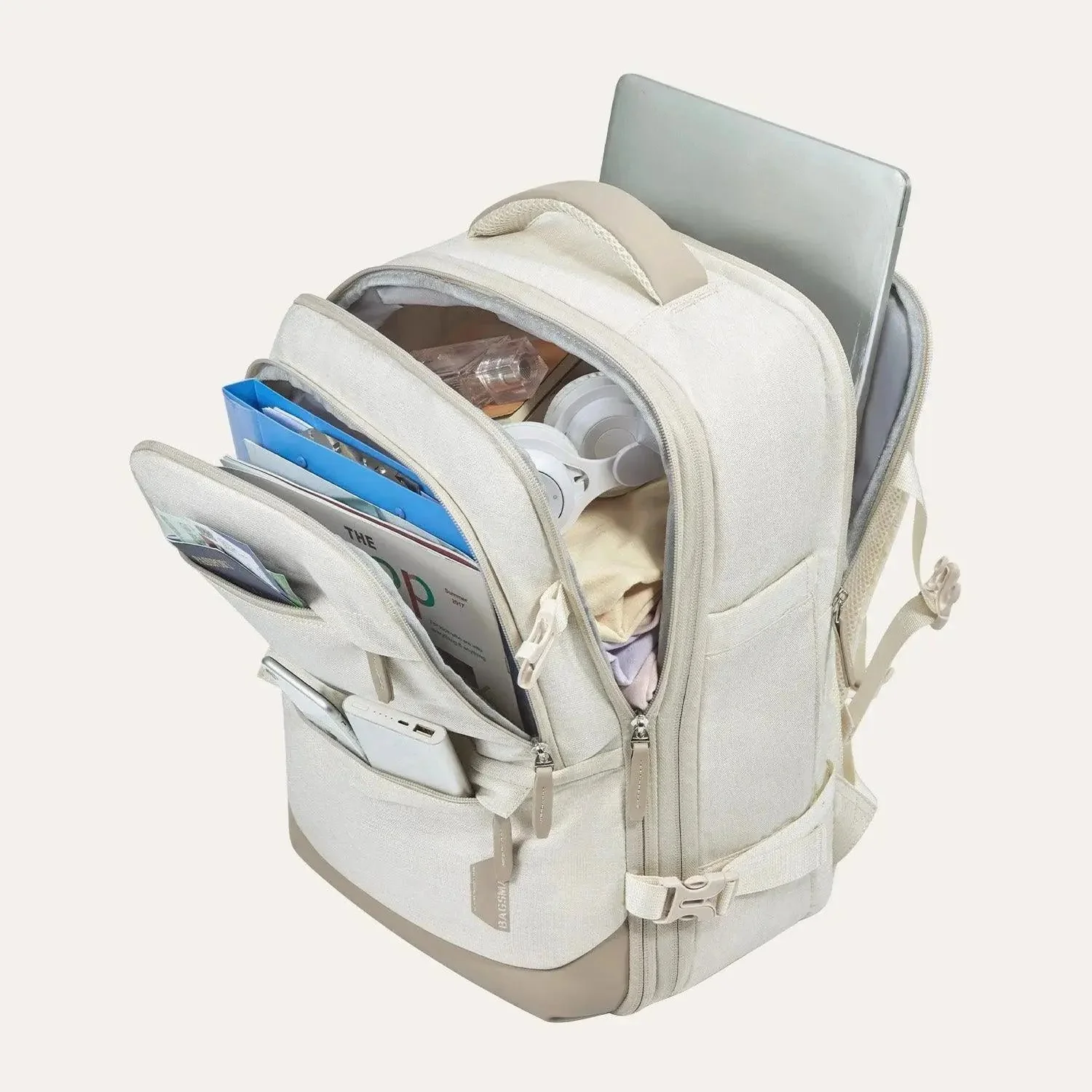 Falco 40L Expandable Airline Approved Carry On Travel Backpack - Image 51