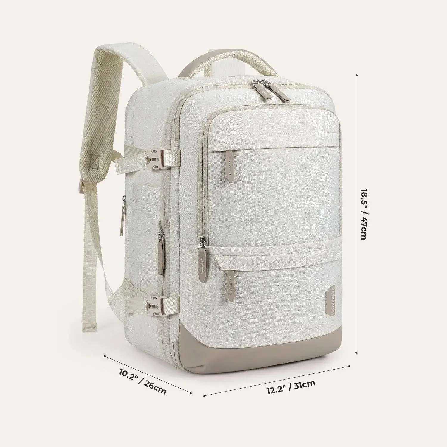 Falco 40L Expandable Airline Approved Carry On Travel Backpack - Image 56