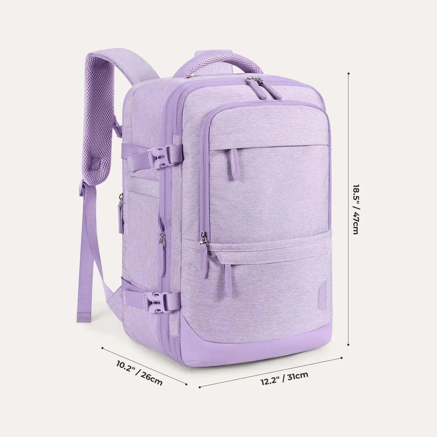 Falco 40L Expandable Airline Approved Carry On Travel Backpack - Image 68