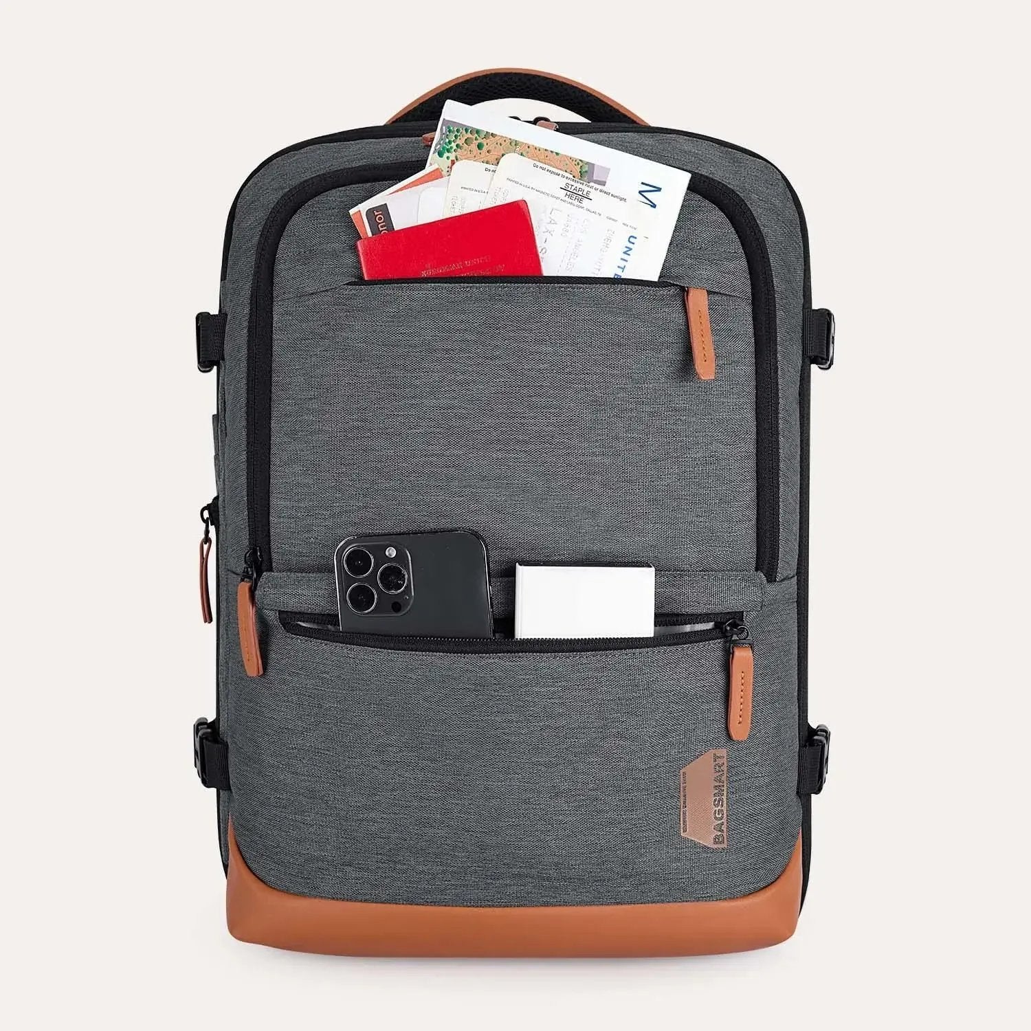Falco 40L Expandable Airline Approved Carry On Travel Backpack - Image 9