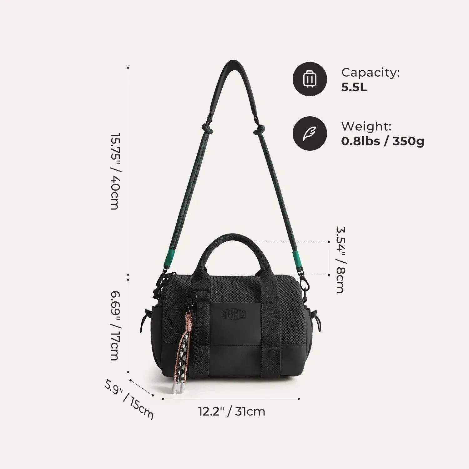 (FREE GIFT) 5.5L Mini Gym Duffle Bag - Image 34