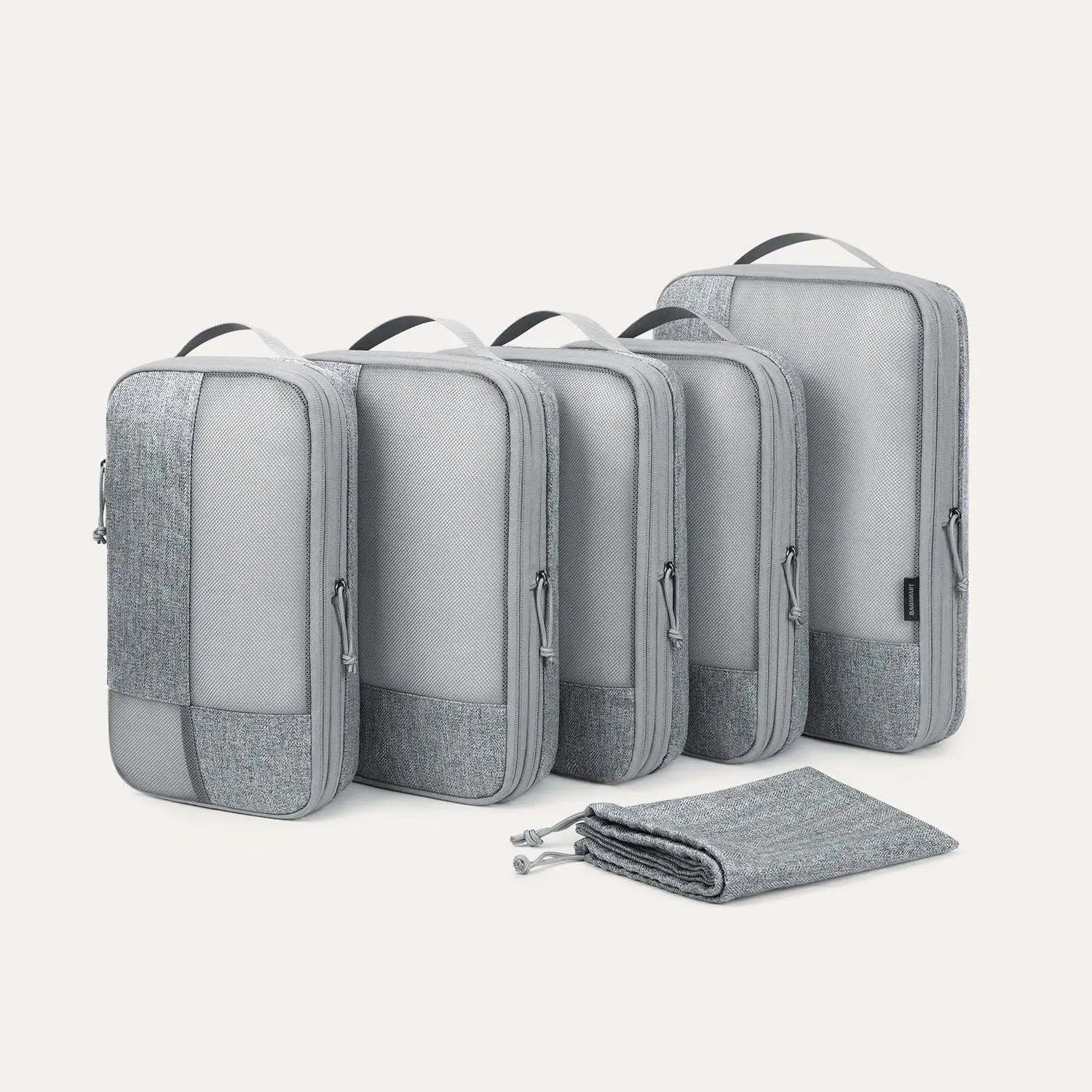 6PCS Compression Travel Packing Cubes for Suitcases - Image 20
