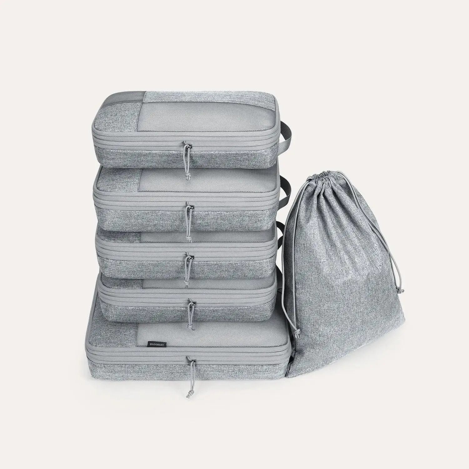 6PCS Compression Travel Packing Cubes for Suitcases - Image 25