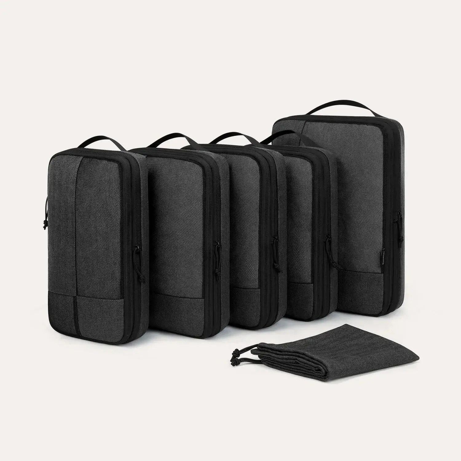 6PCS Compression Travel Packing Cubes for Suitcases - Image 9