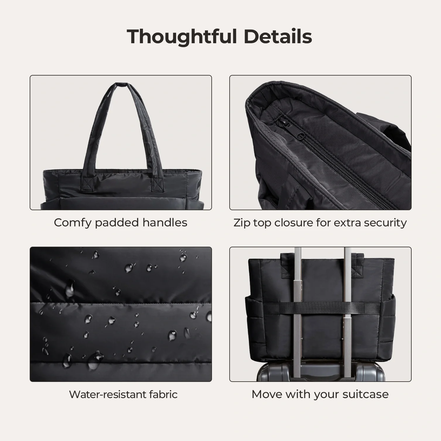 The Bubble 20L Puffy 15.6" Laptop Work Tote - Image 14