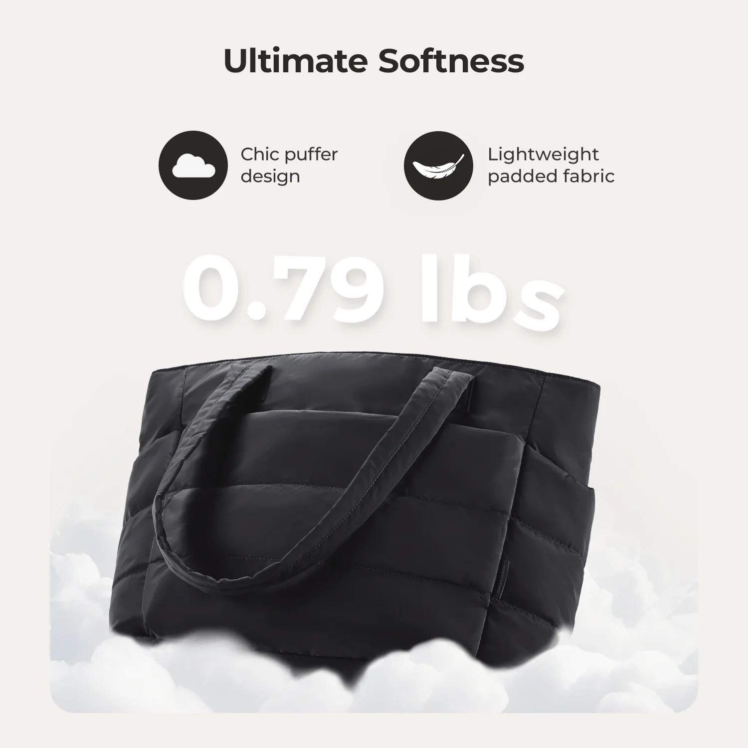 The Bubble 20L Puffy 15.6" Laptop Work Tote - Image 15