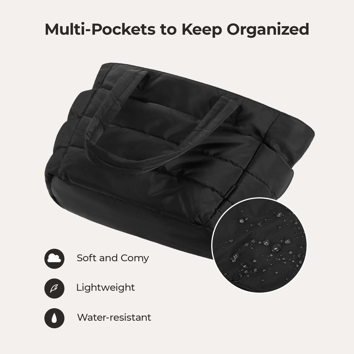 The Bubble 20L Puffy 15.6" Laptop Work Tote - Image 16