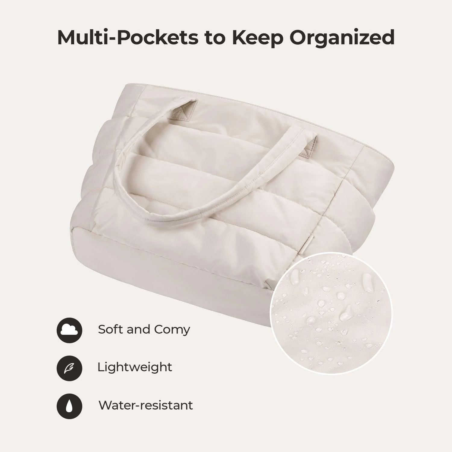 The Bubble 20L Puffy 15.6" Laptop Work Tote - Image 4