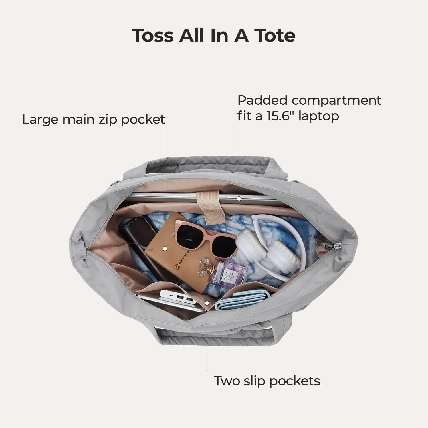 Bubble 22L-28L Expandable Puffer Travel Tote Bag - Image 16