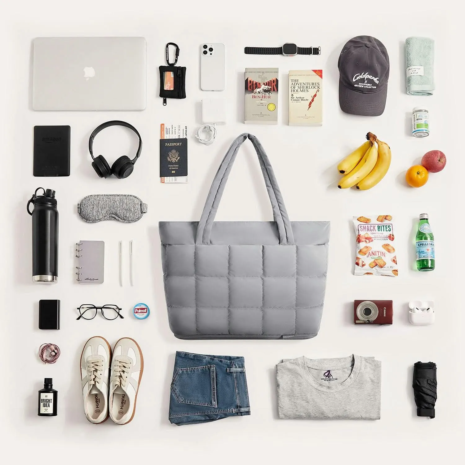 Bubble 22L-28L Expandable Puffer Travel Tote Bag - Image 20