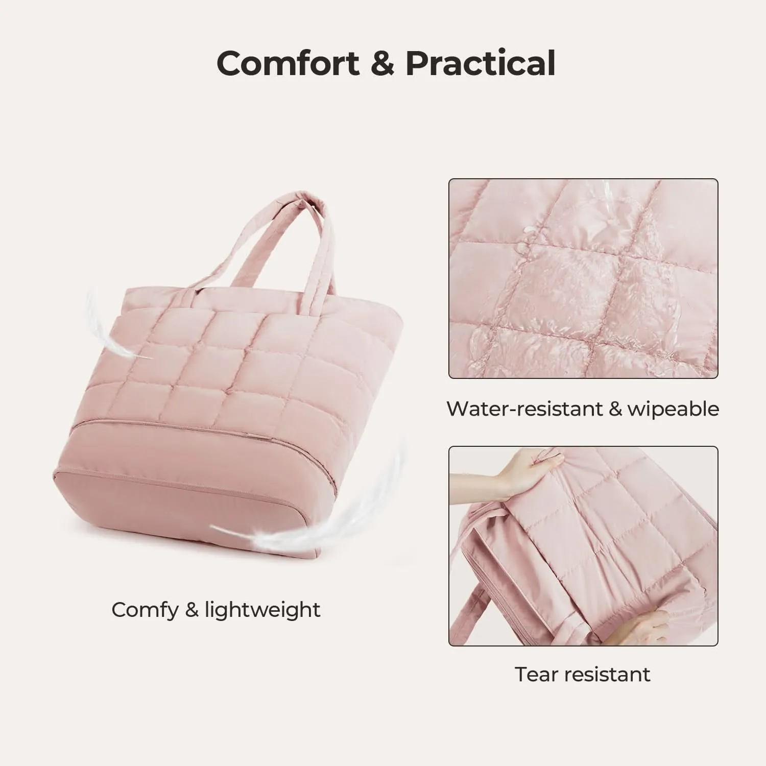 Bubble 22L-28L Expandable Puffer Travel Tote Bag - Image 30