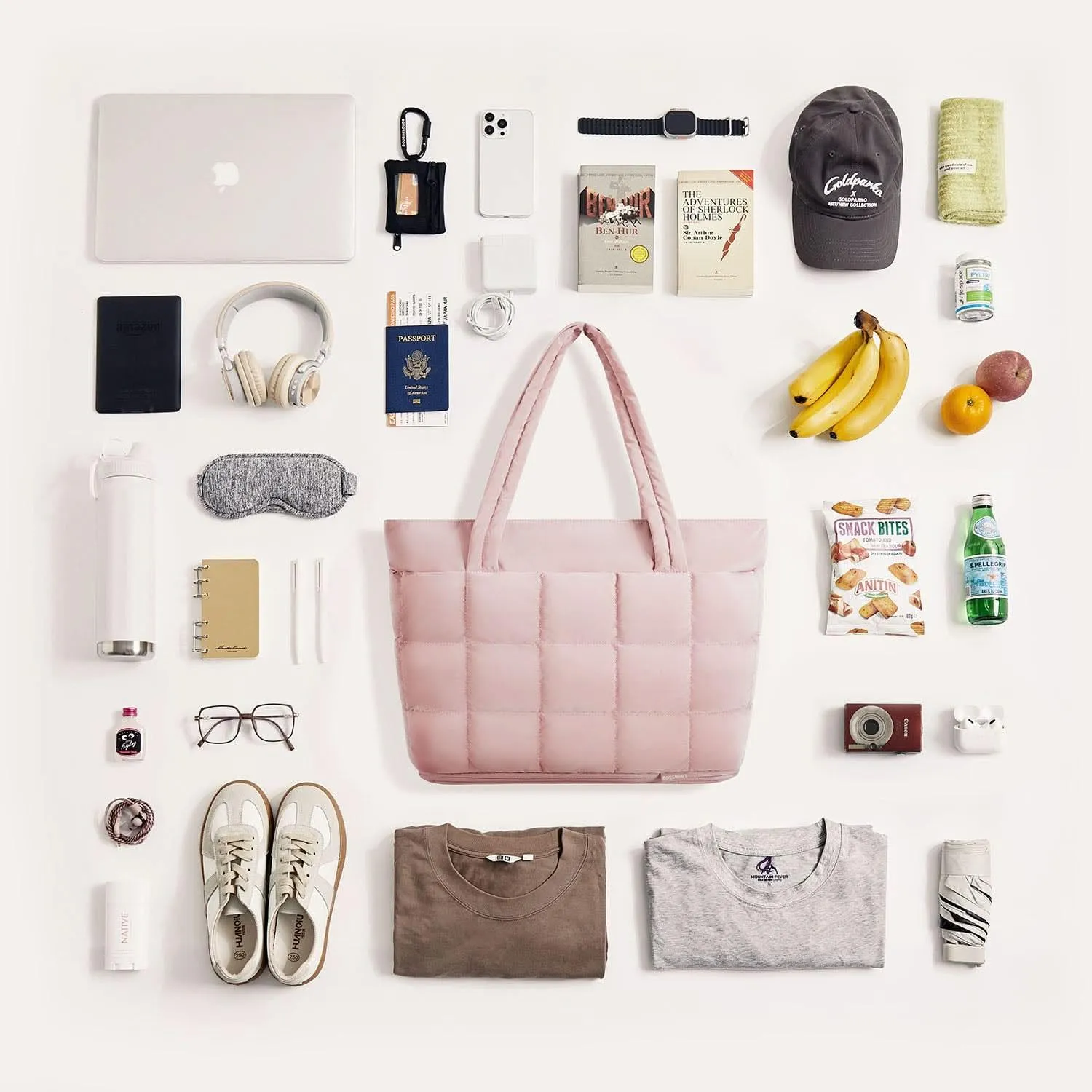Bubble 22L-28L Expandable Puffer Travel Tote Bag - Image 31