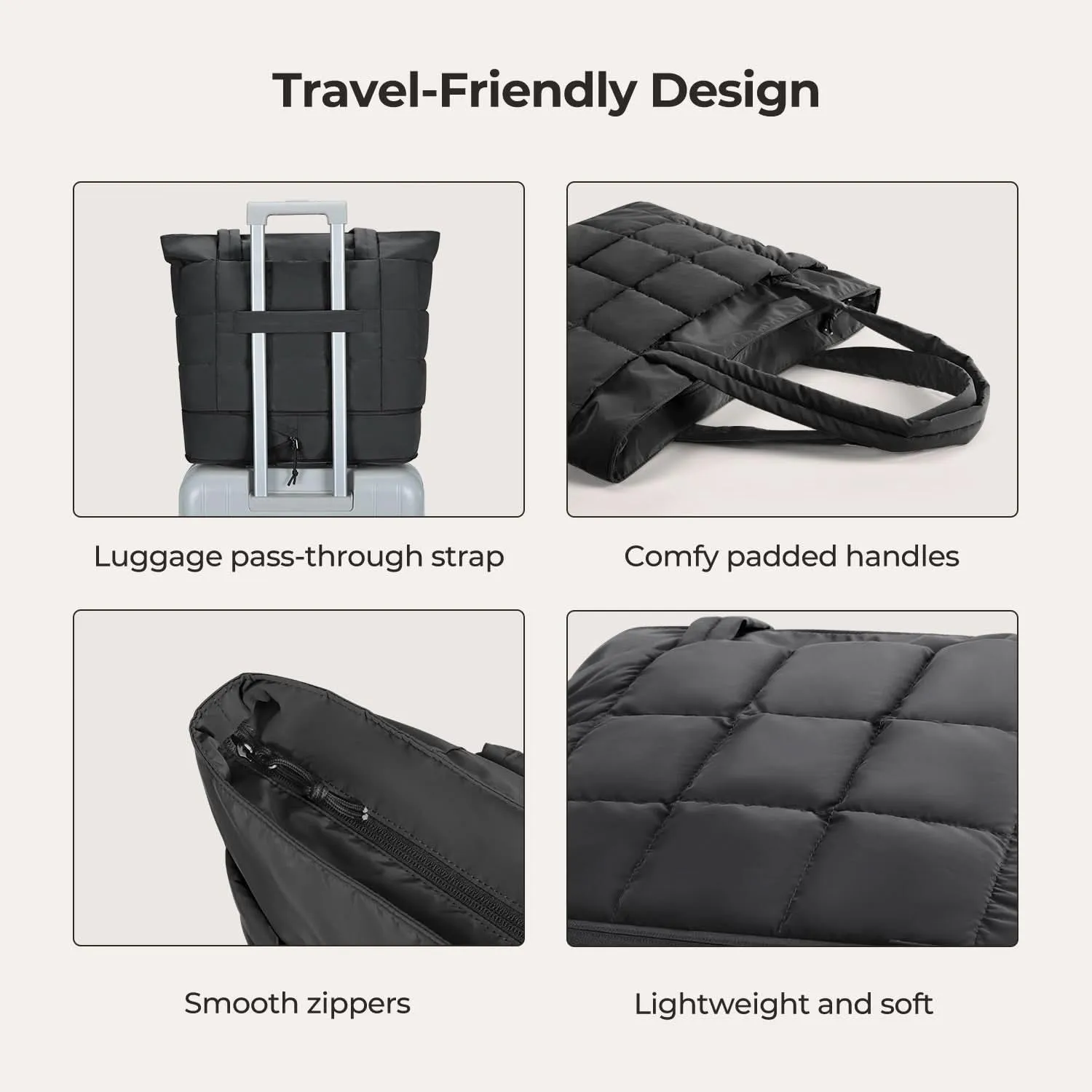 Bubble 22L-28L Expandable Puffer Travel Tote Bag - Image 40