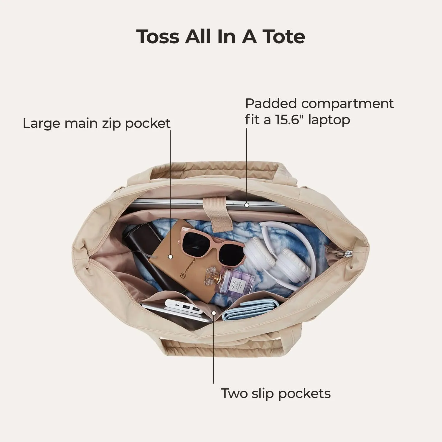 Bubble 22L-28L Expandable Puffer Travel Tote Bag - Image 5