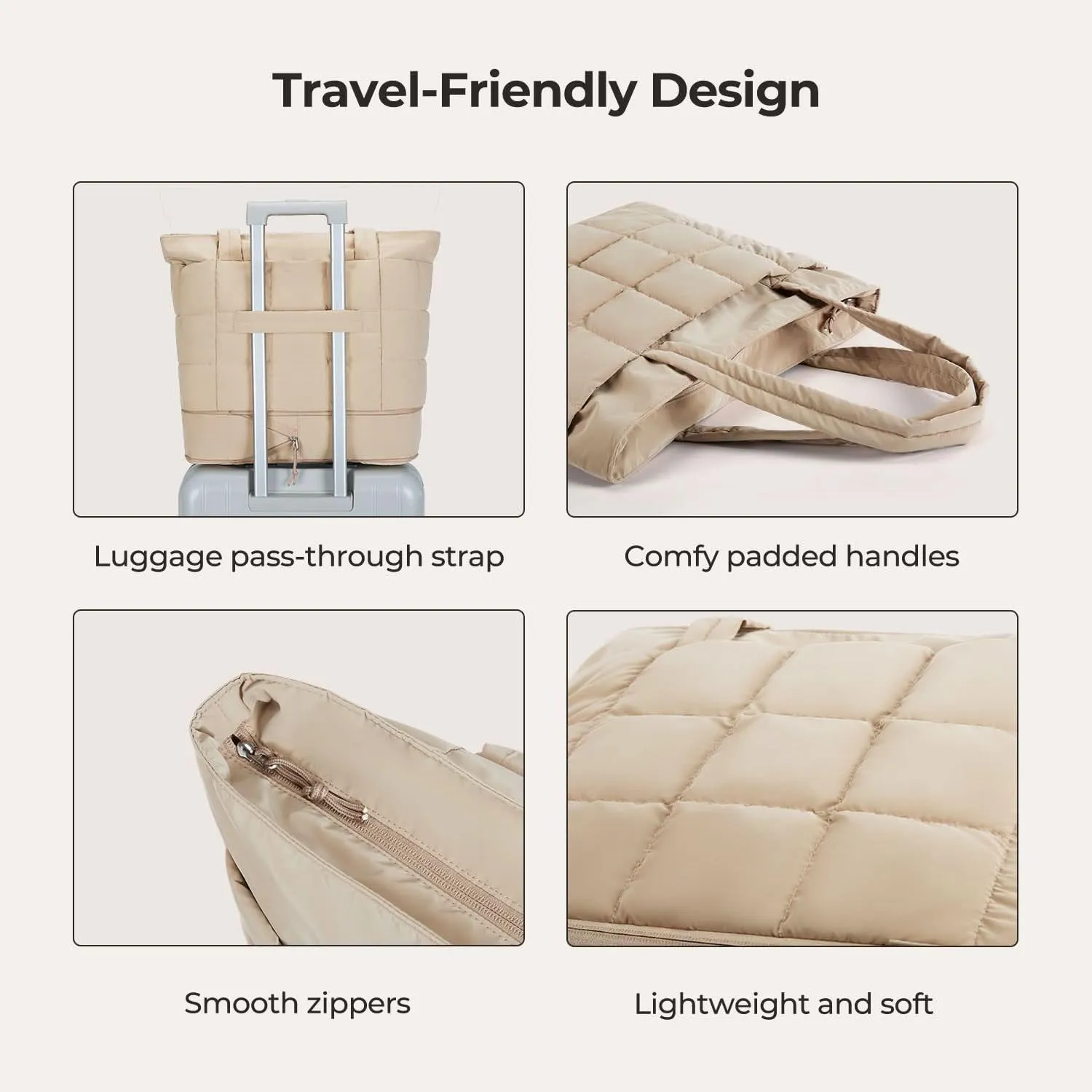 Bubble 22L-28L Expandable Puffer Travel Tote Bag - Image 7