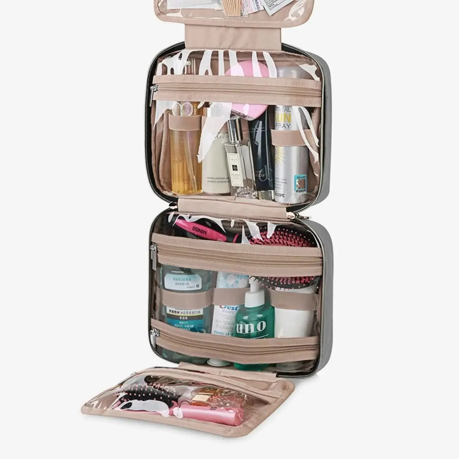 Bonchemin Grey The Space Saver Toiletry Bag - Image 5