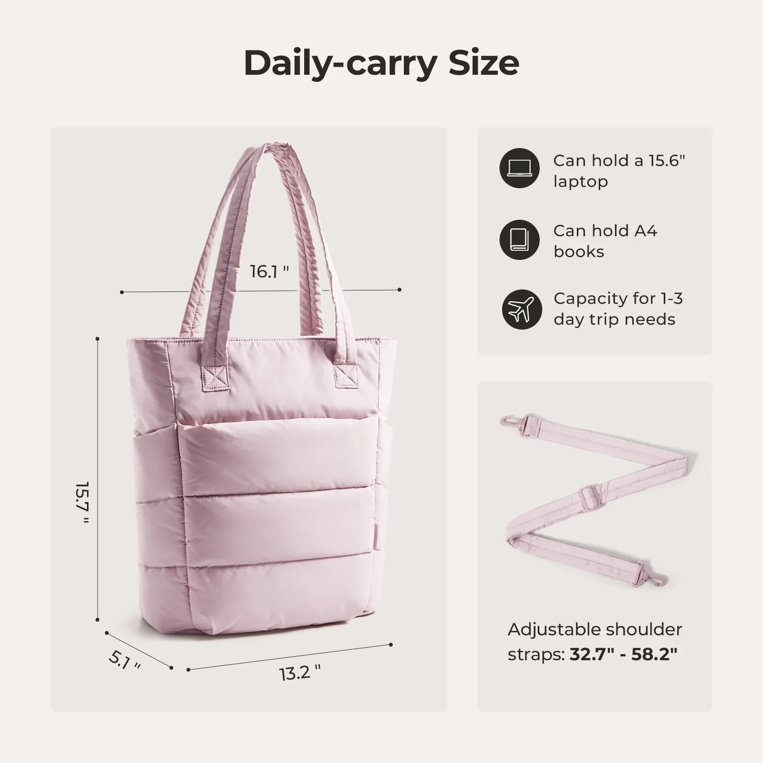 Bubble 21L Puffy Tote - Image 24