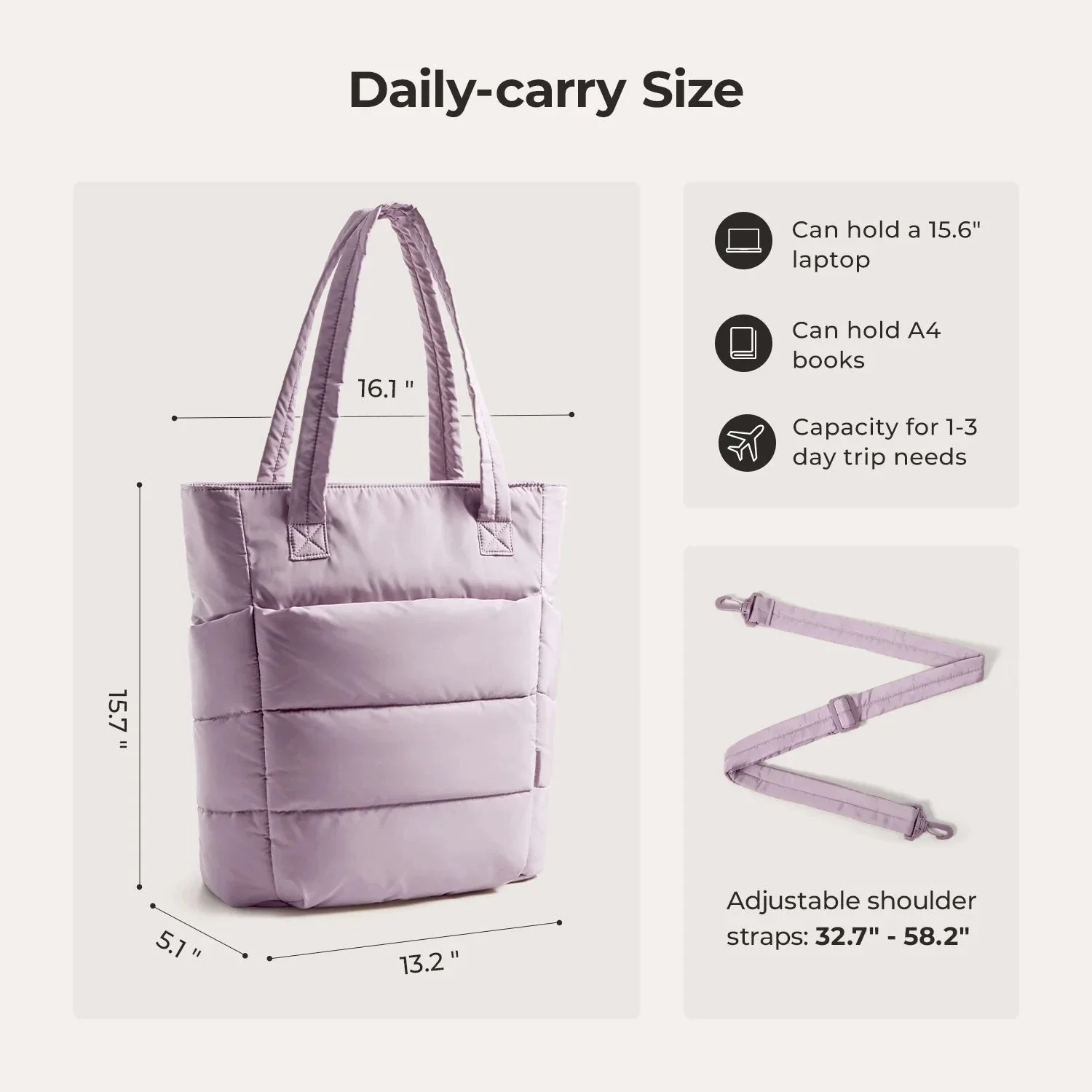 Bubble 21L Puffy Tote - Image 46