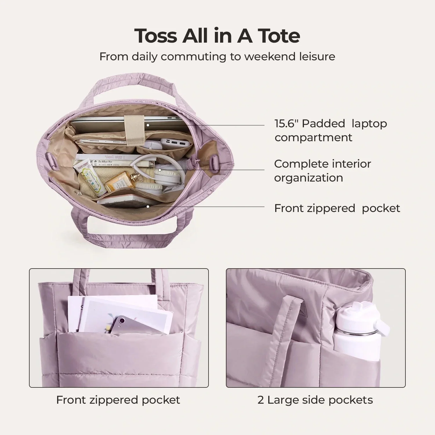 Bubble 21L Puffy Tote - Image 49