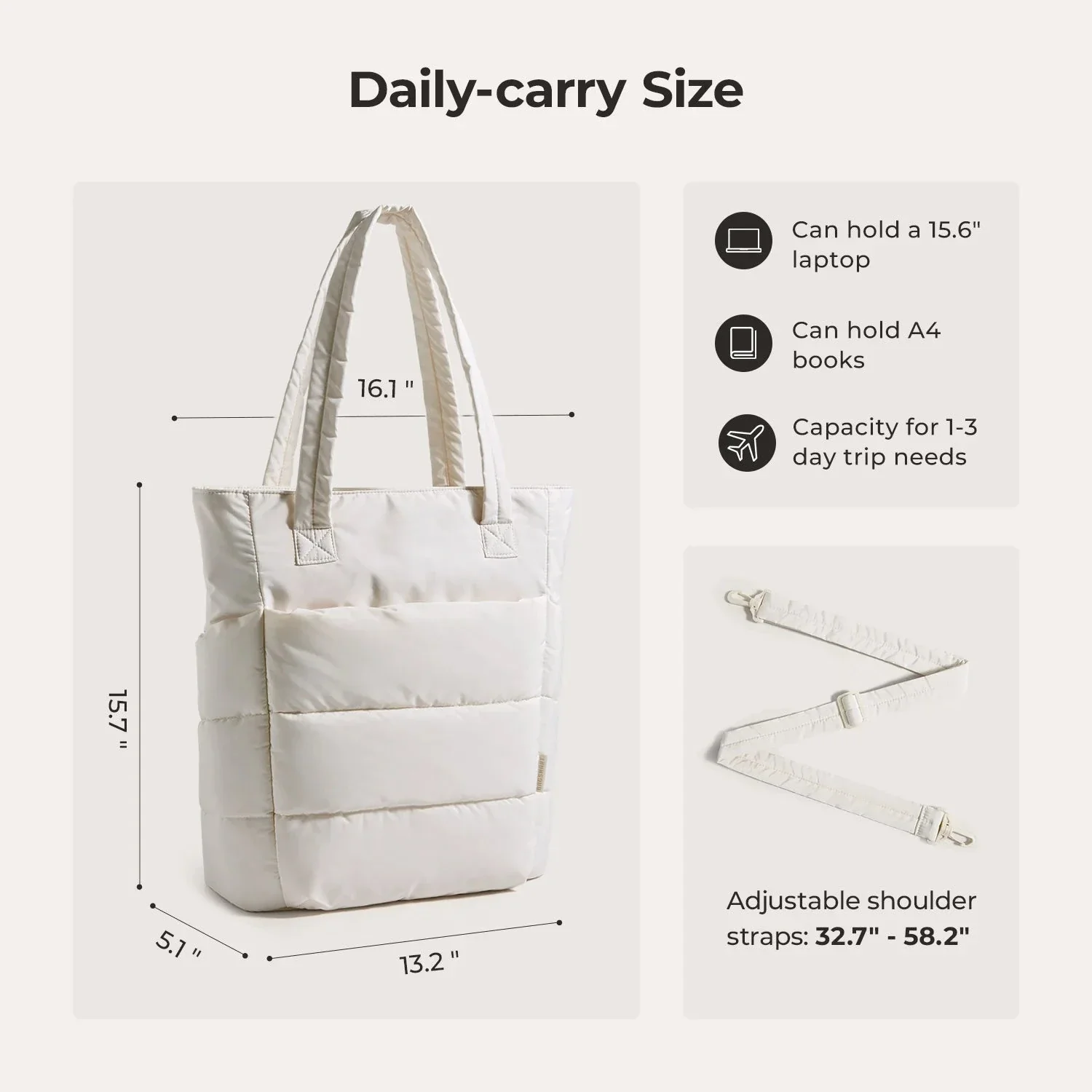 Bubble 21L Puffy Tote - Image 57
