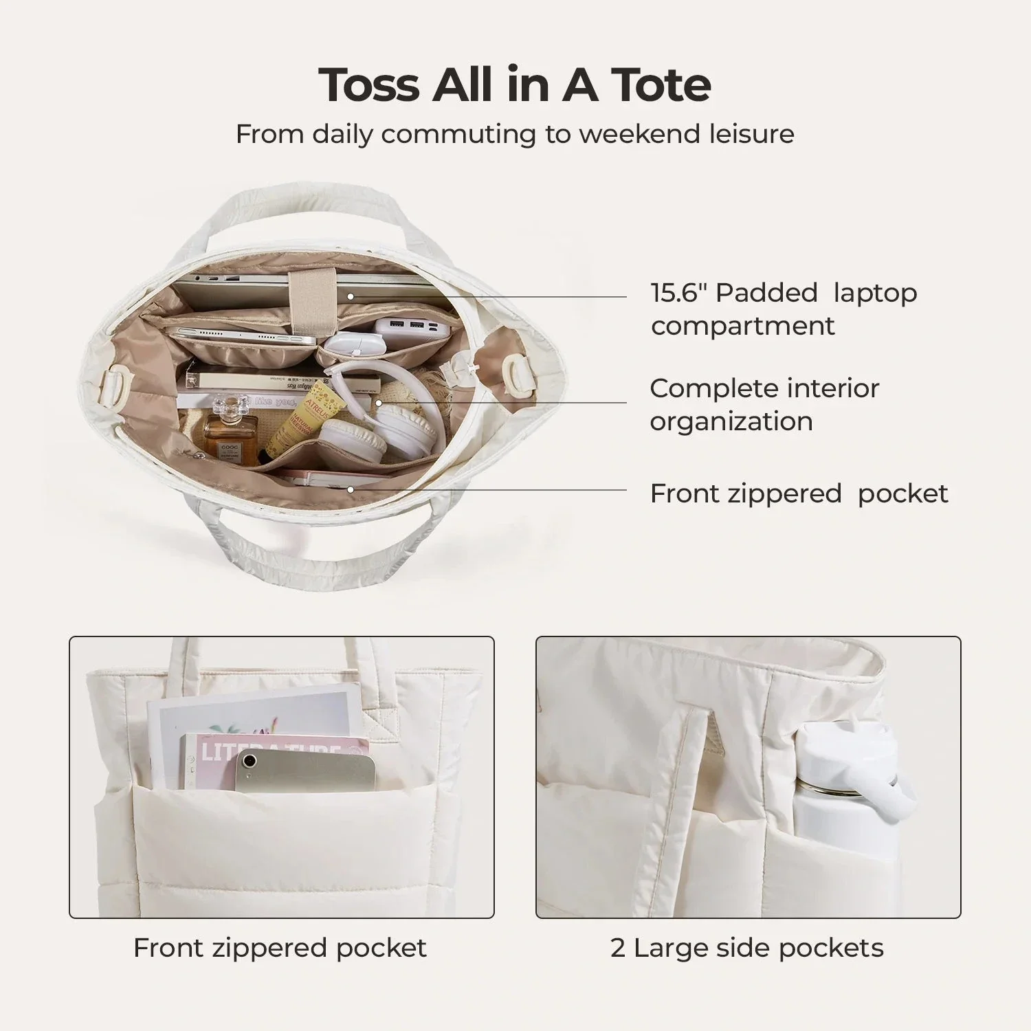 Bubble 21L Puffy Tote - Image 60