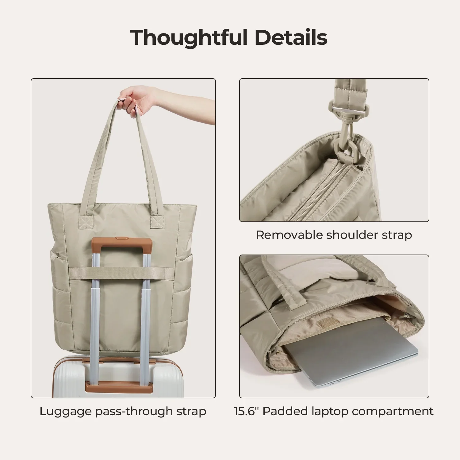 Bubble 21L Puffy Tote - Image 7