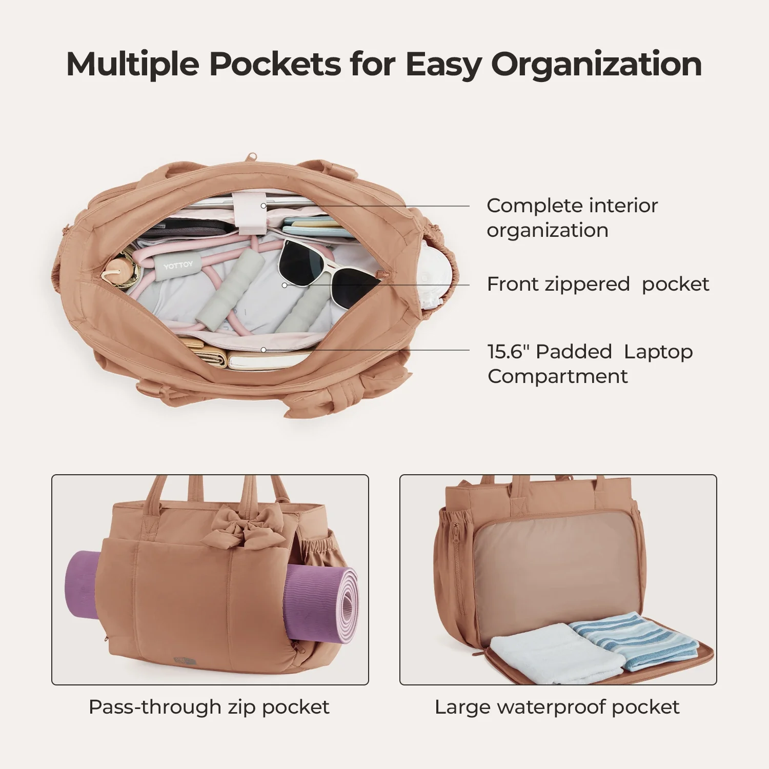 Crush 23L Laptop Tote - Image 3