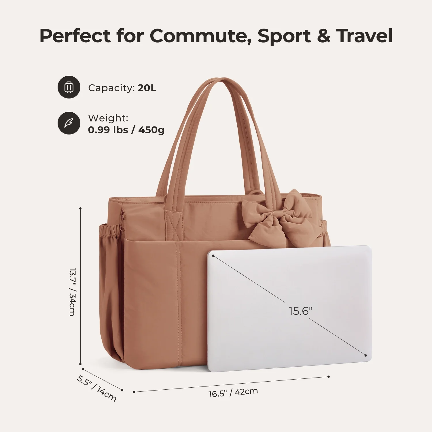 Crush 23L Laptop Tote - Image 5