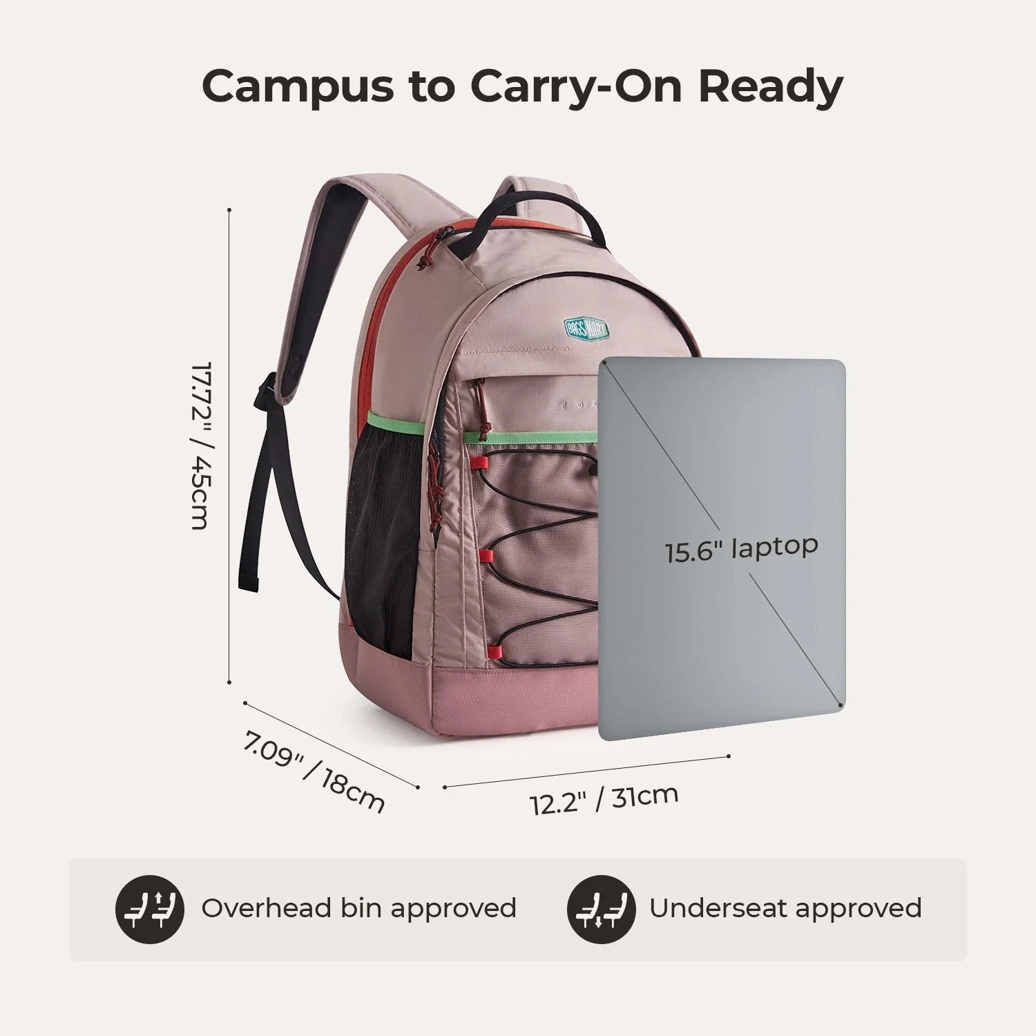 Focus 15.6" Laptop Backpack - Image 12