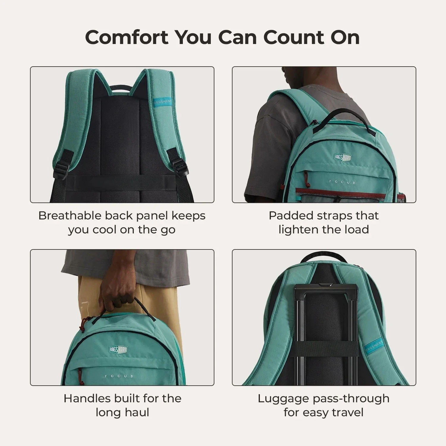 Focus 15.6" Laptop Backpack - Image 29