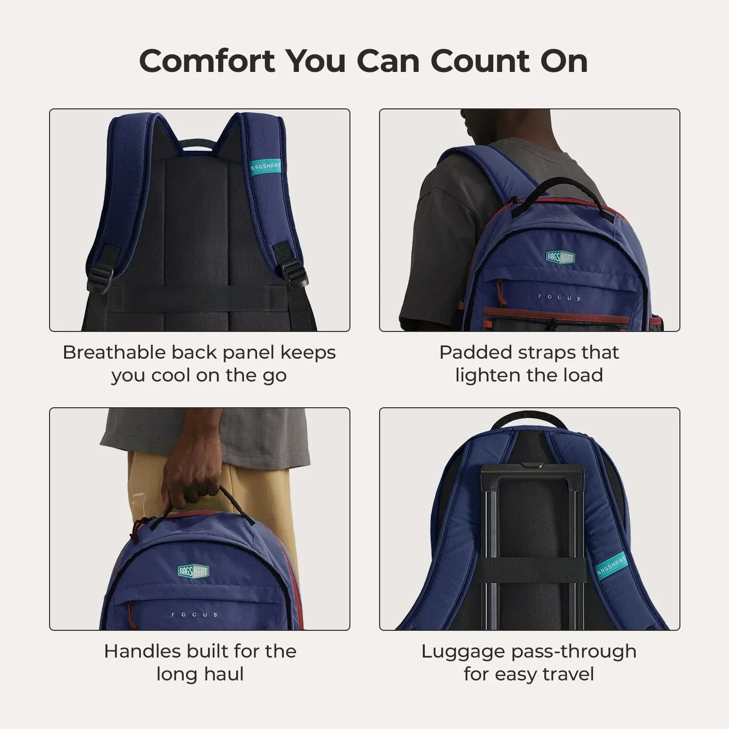 Focus 15.6" Laptop Backpack - Image 69