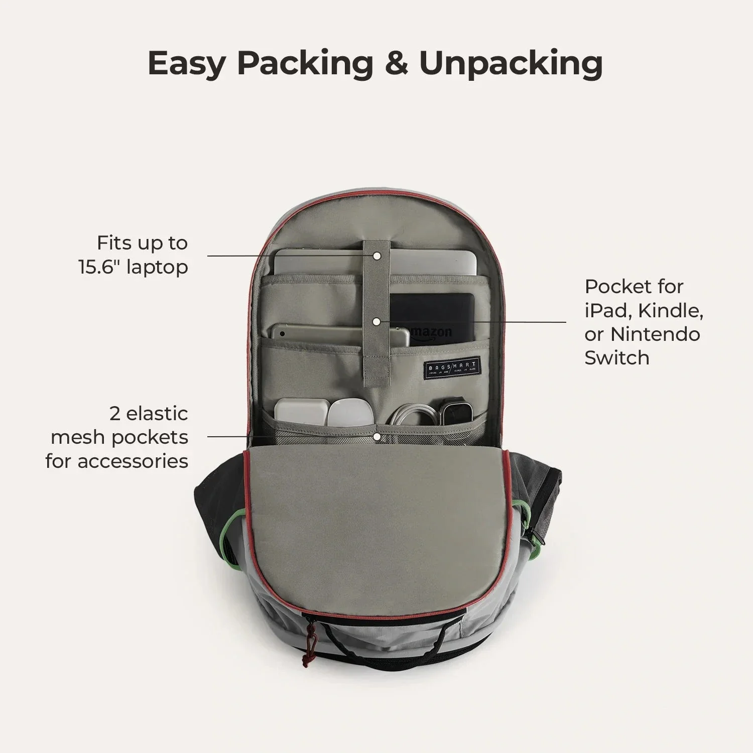 Focus 15.6" Laptop Backpack - Image 88