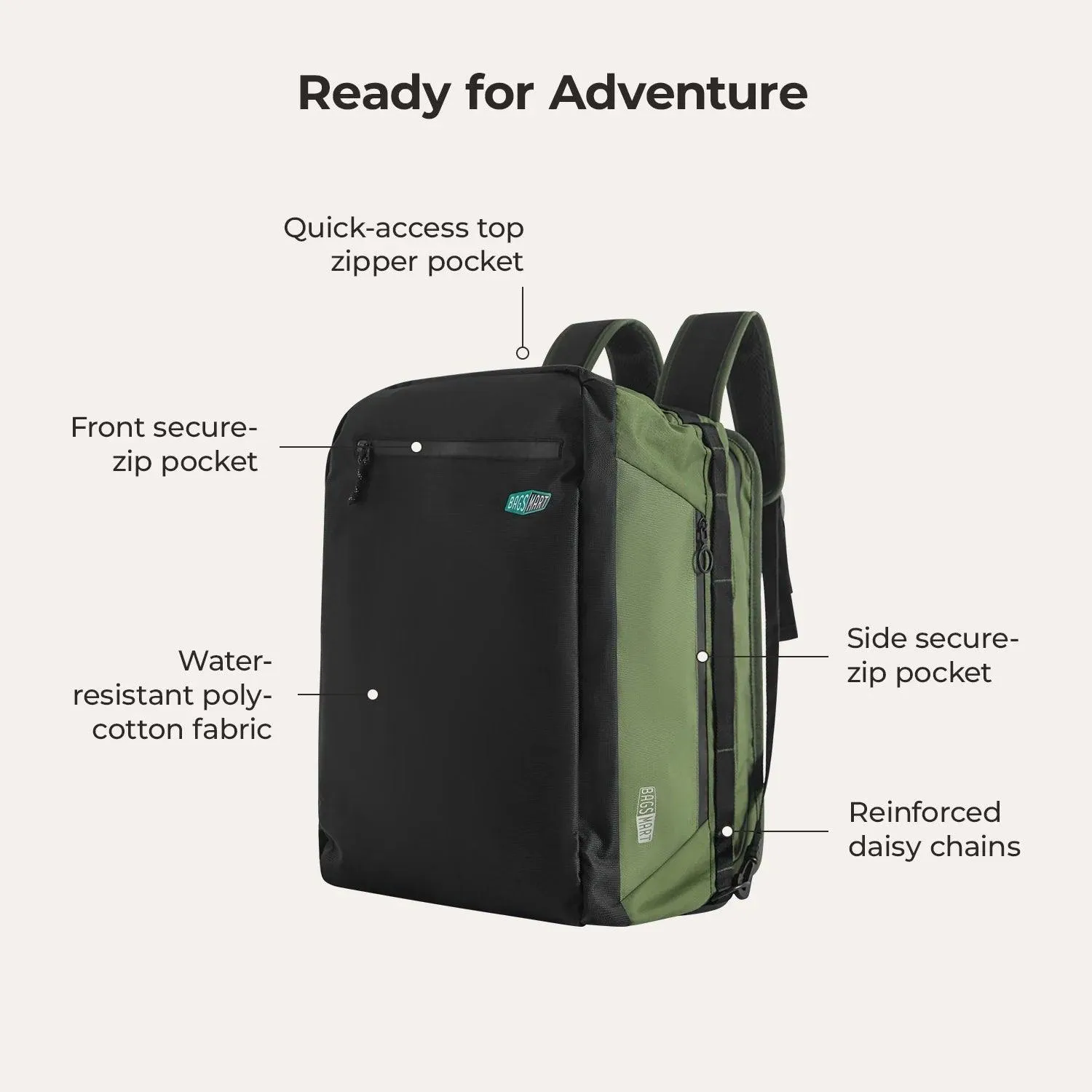 Paz 43L Duffle Backpack - Image 10