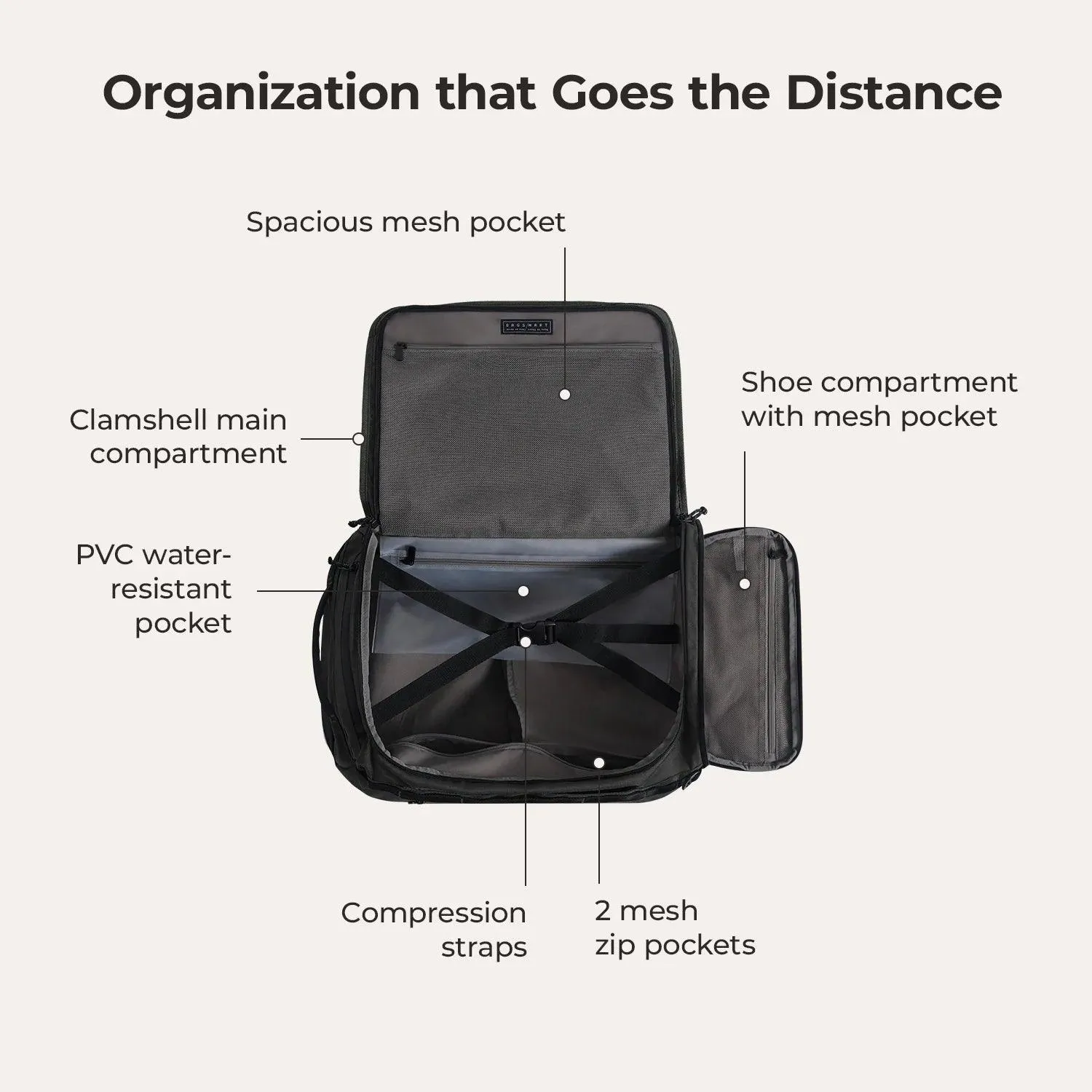 Paz 43L Duffle Backpack - Image 20