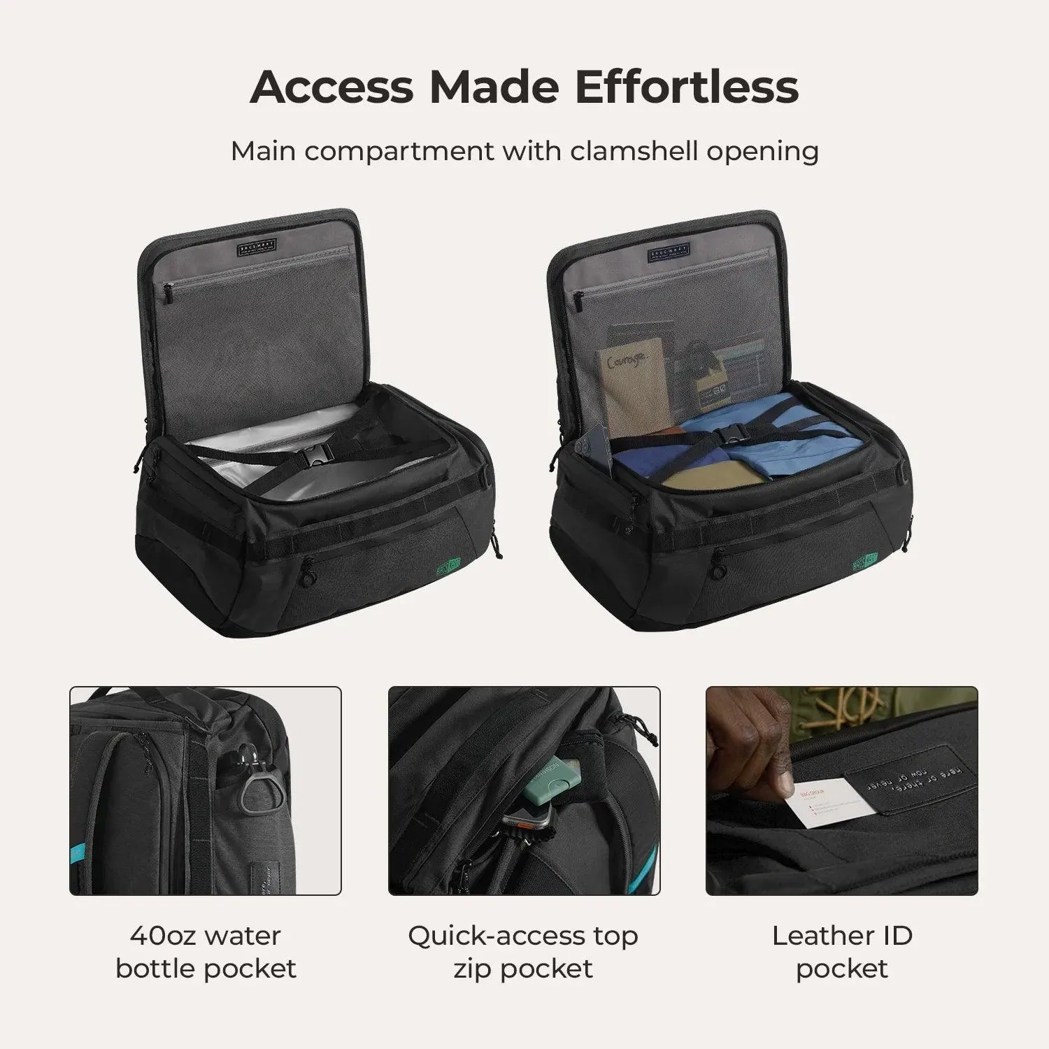 Paz 43L Duffle Backpack - Image 26