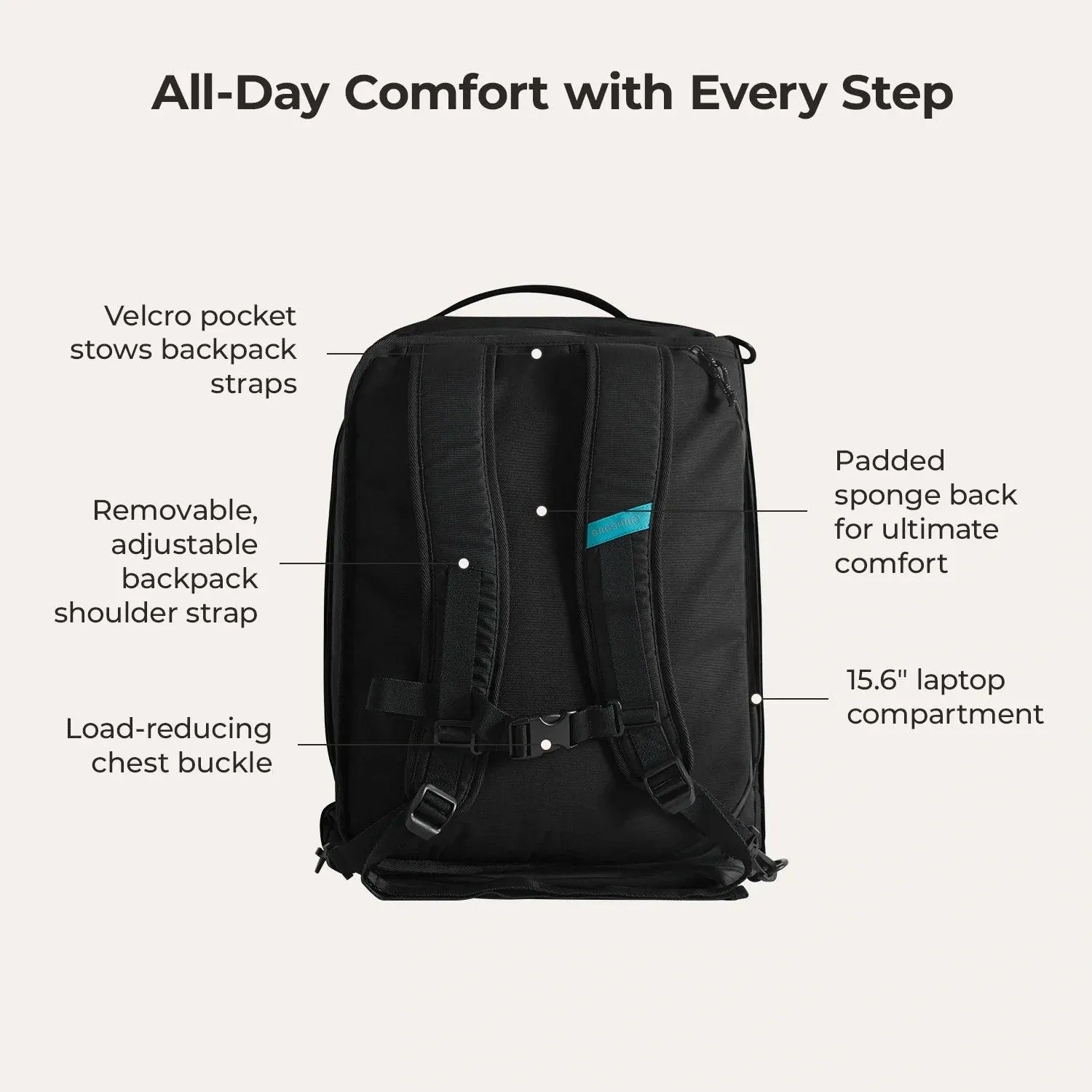 Paz 43L Duffle Backpack - Image 33