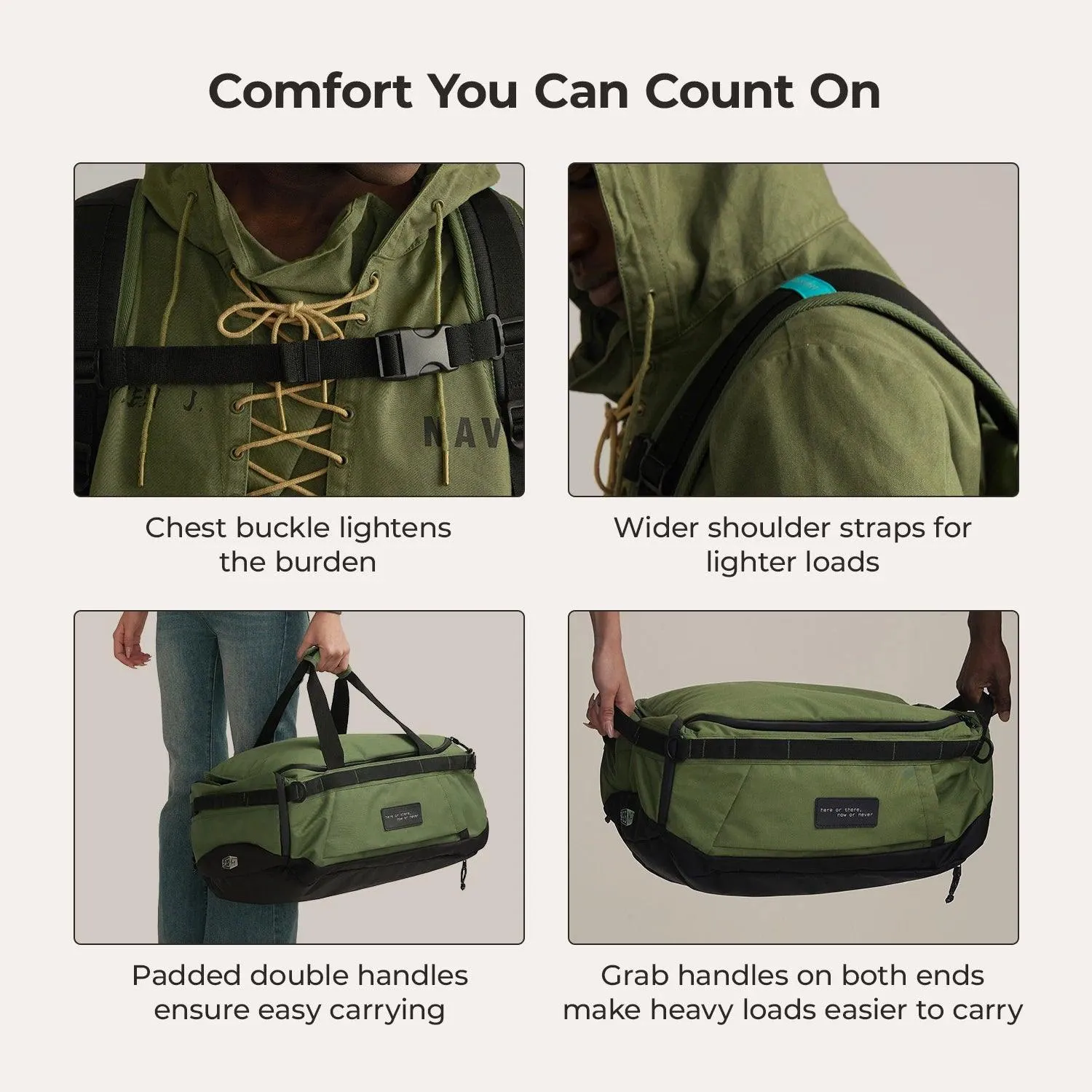 Paz 43L Duffle Backpack - Image 4