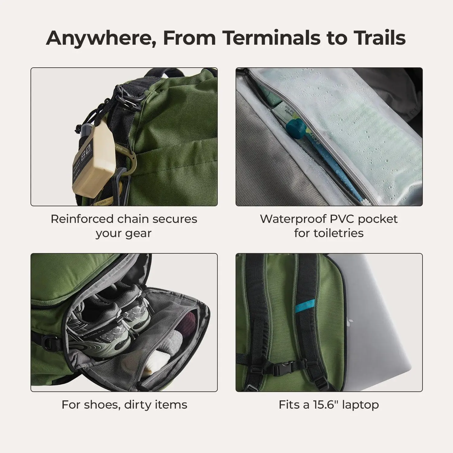 Paz 43L Duffle Backpack - Image 5