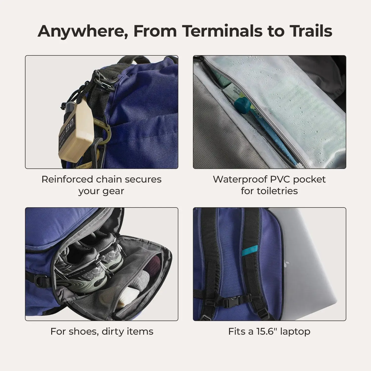 Paz 43L Duffle Backpack - Image 53