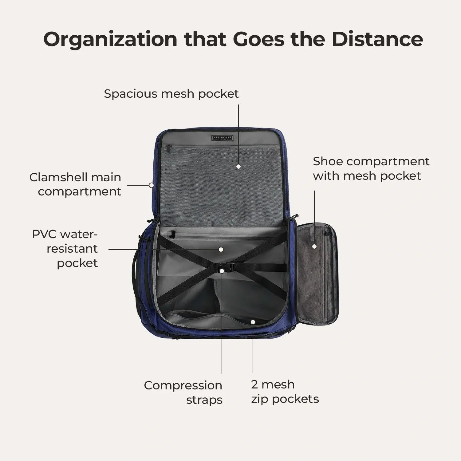 Paz 43L Duffle Backpack - Image 57