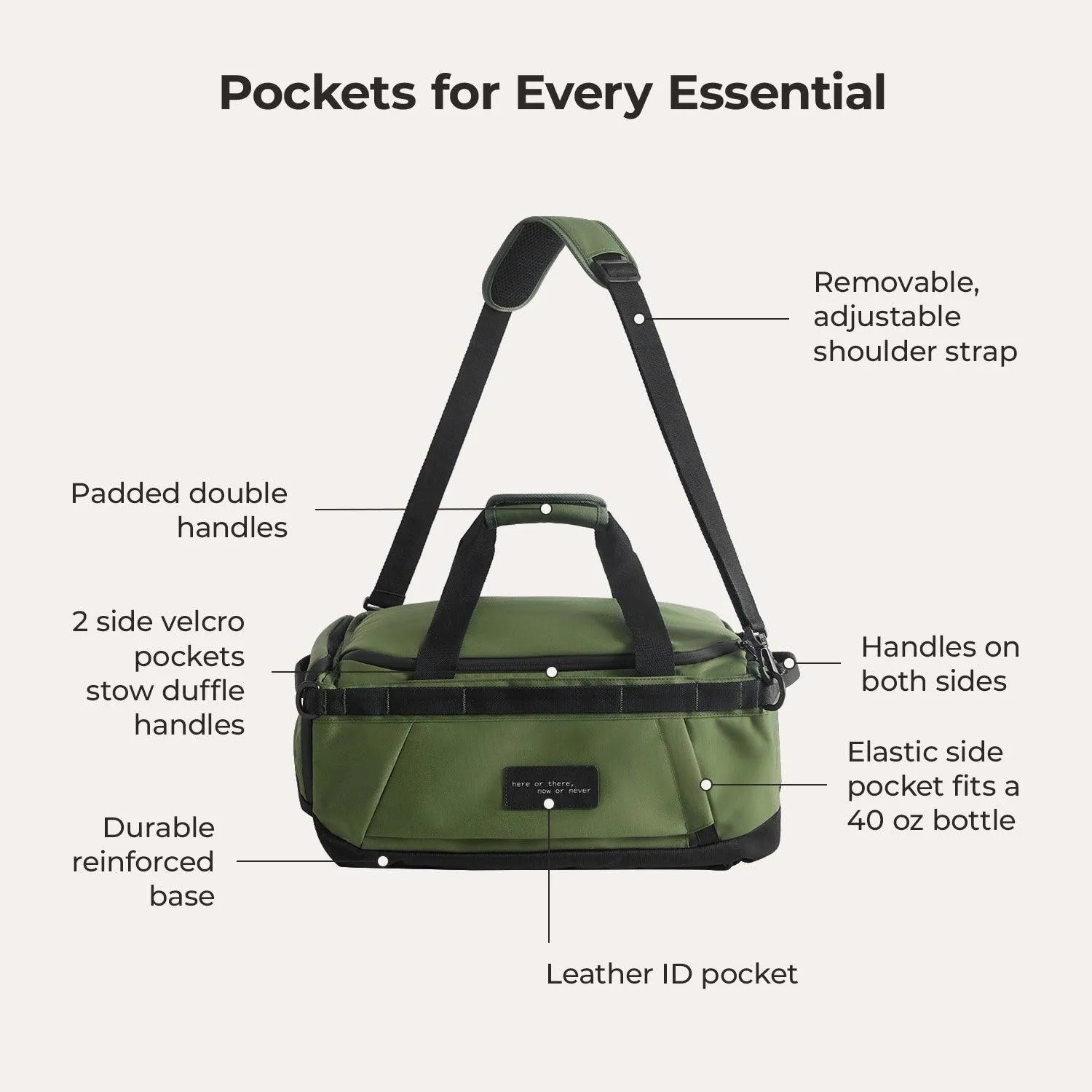 Paz 43L Duffle Backpack - Image 8
