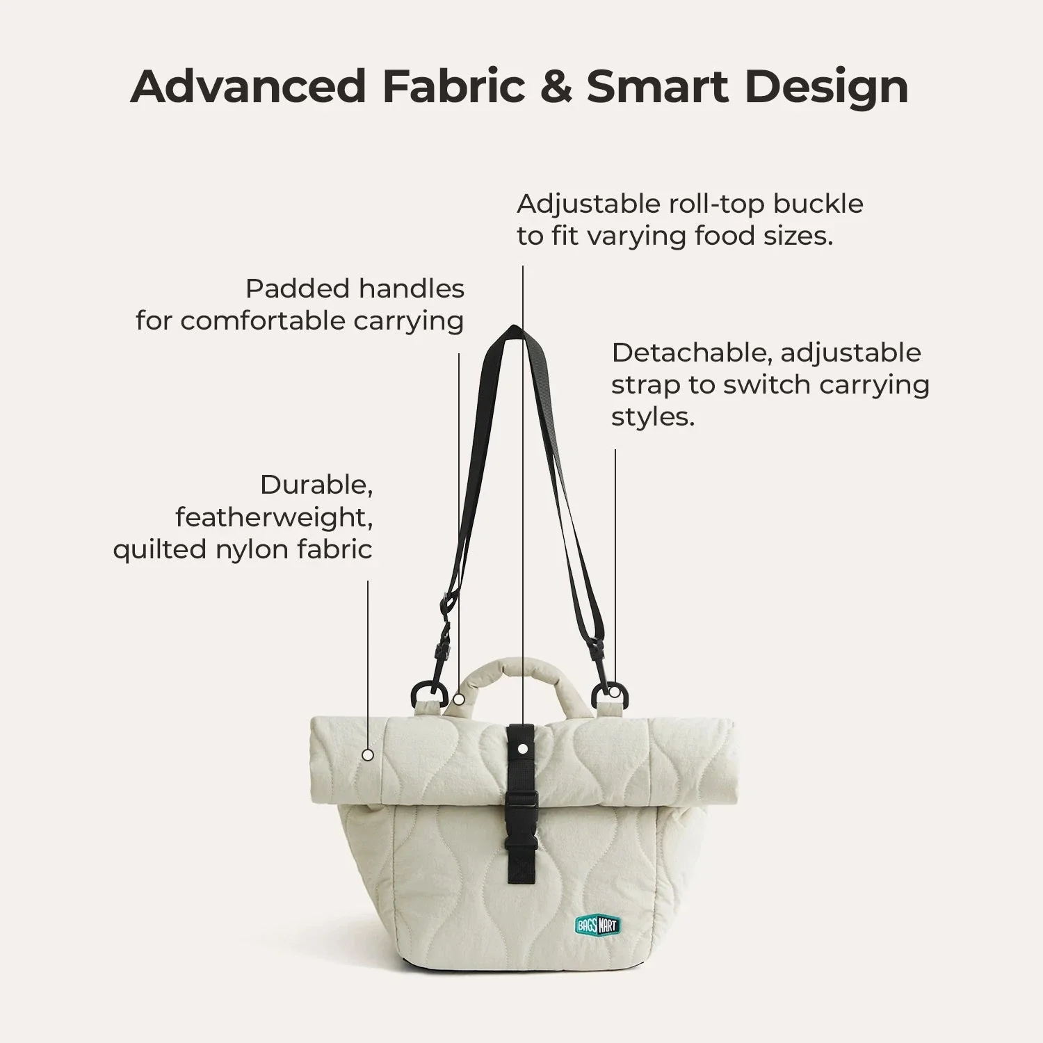 Paz Roll Top Lunch Bag - Image 35