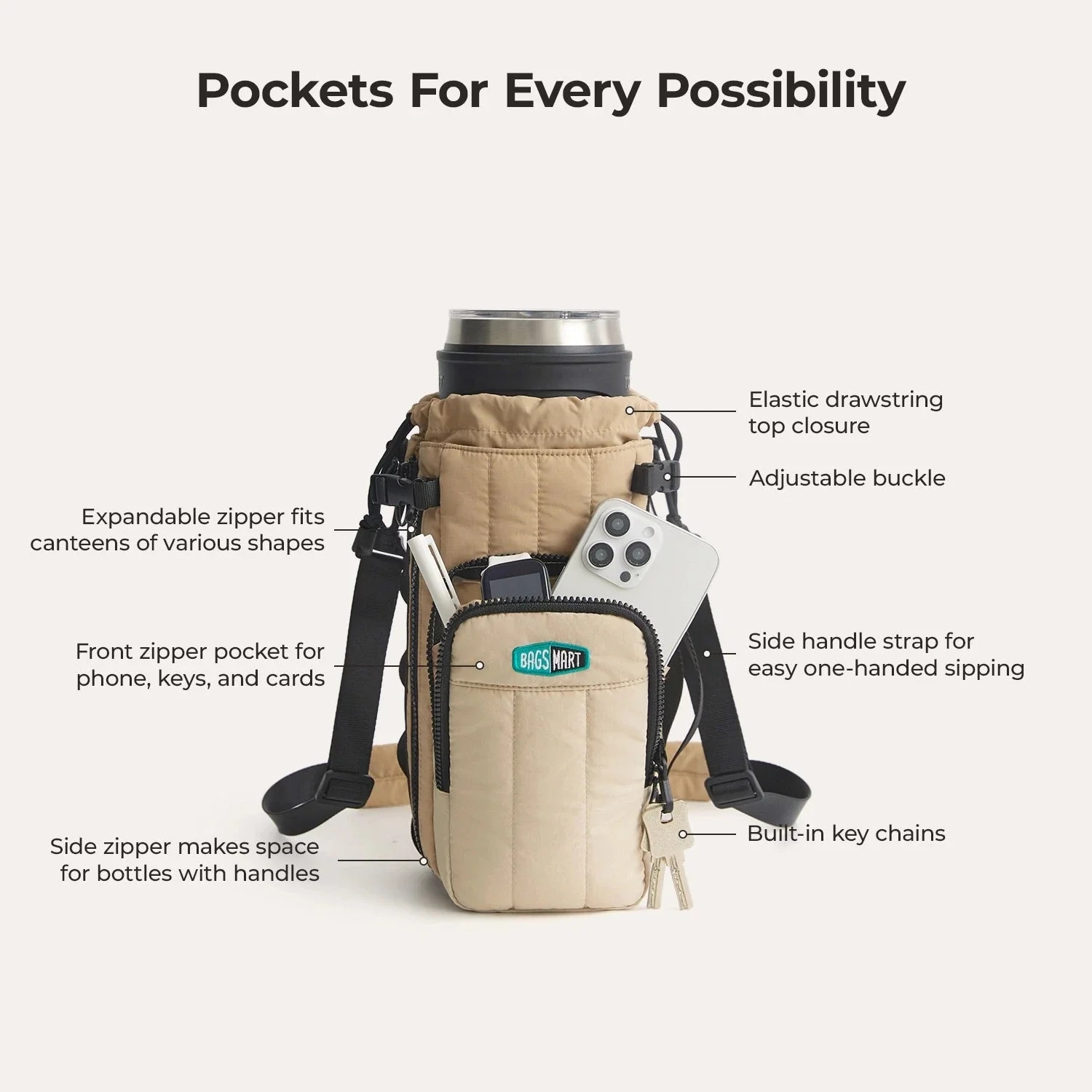 (FREE GIFT) Paz Water Bottle Sling - Image 37