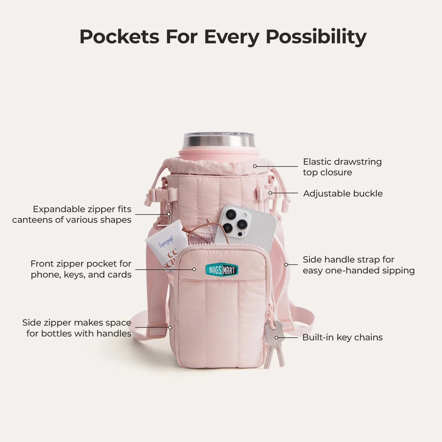 (FREE GIFT) Paz Water Bottle Sling - Image 6