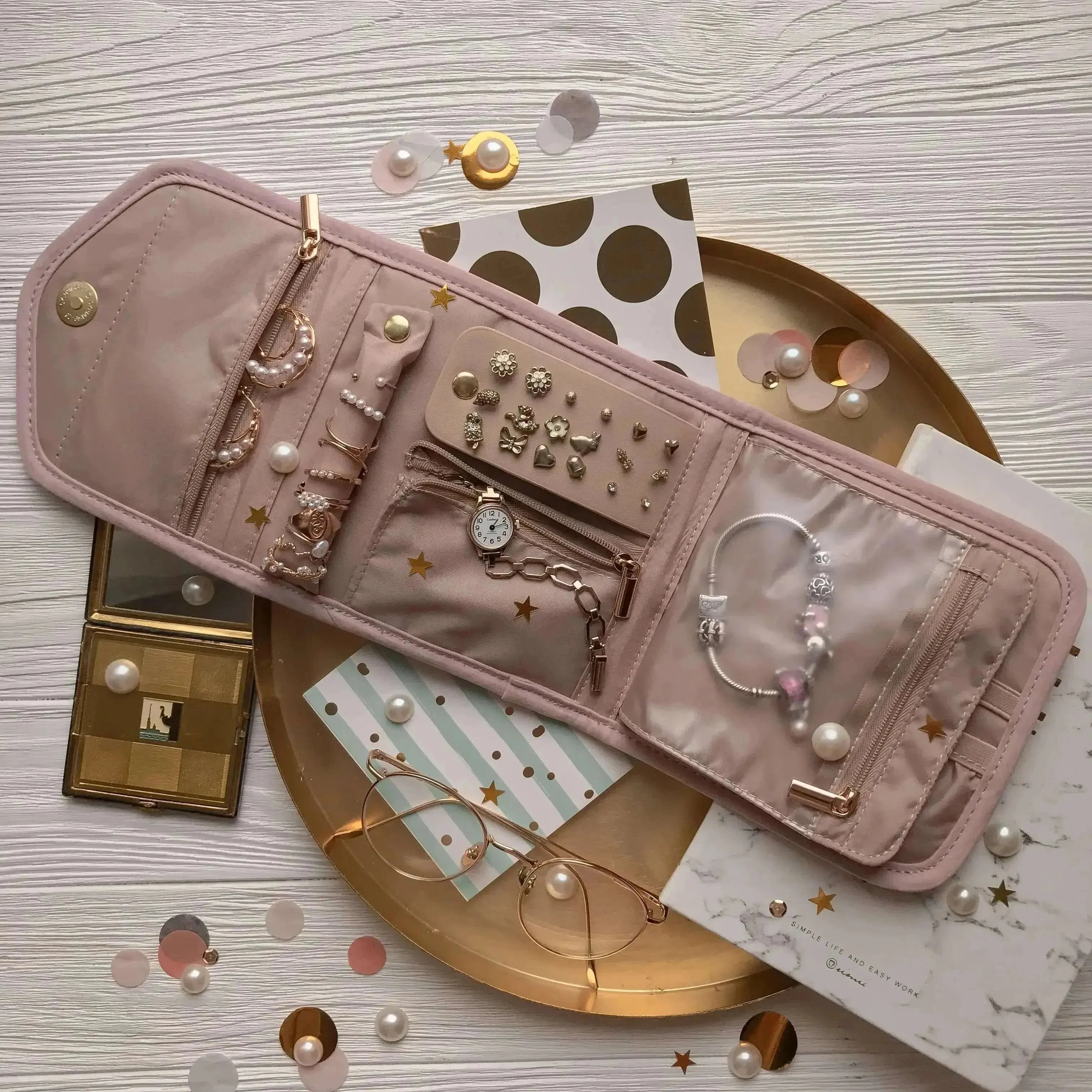 Peri Folding Jewelry Organizer - Image 4