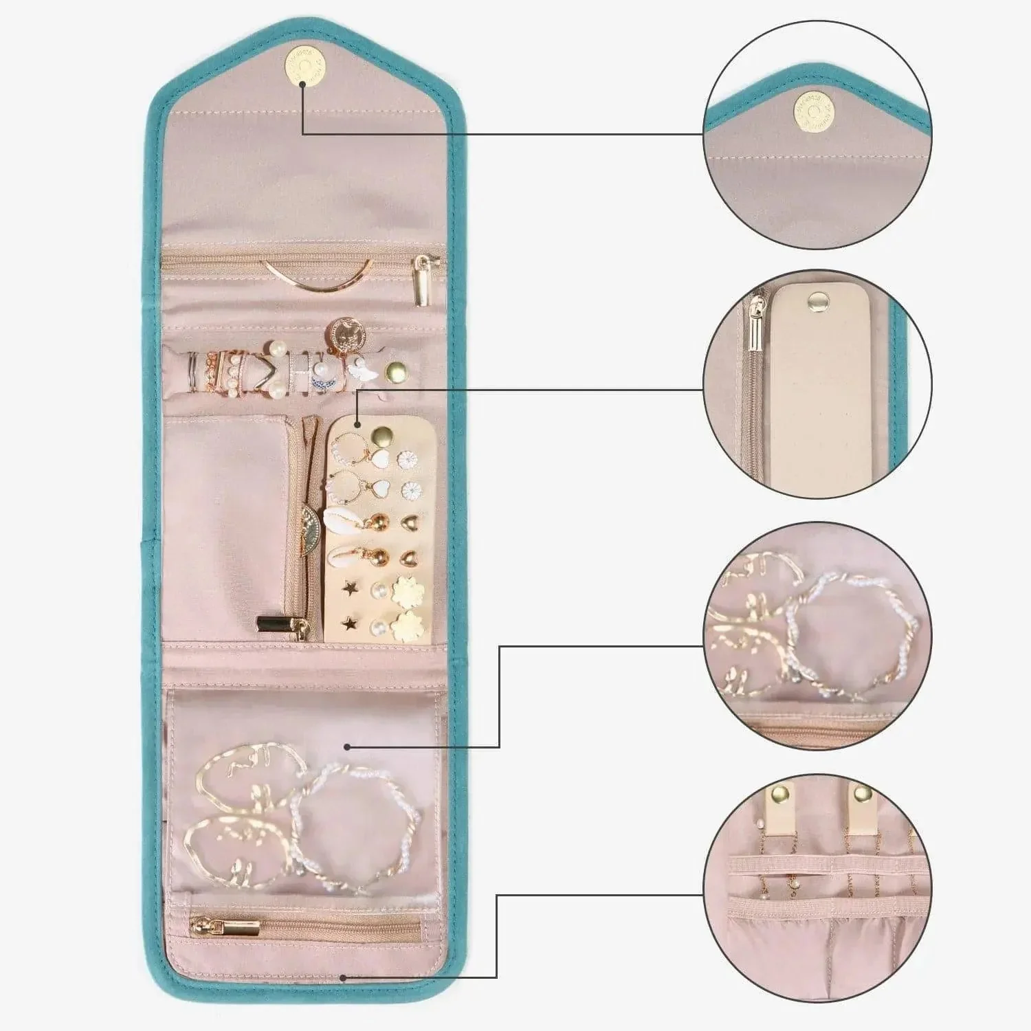Peri Folding Jewelry Organizer - Image 43