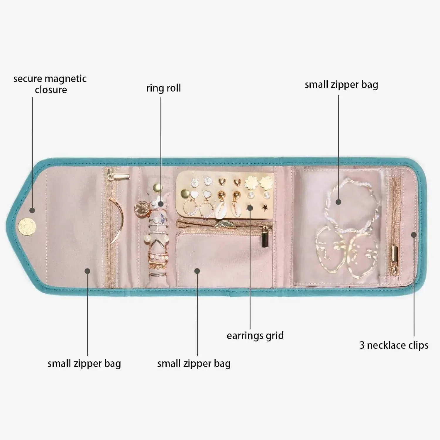 Peri Folding Jewelry Organizer - Image 45