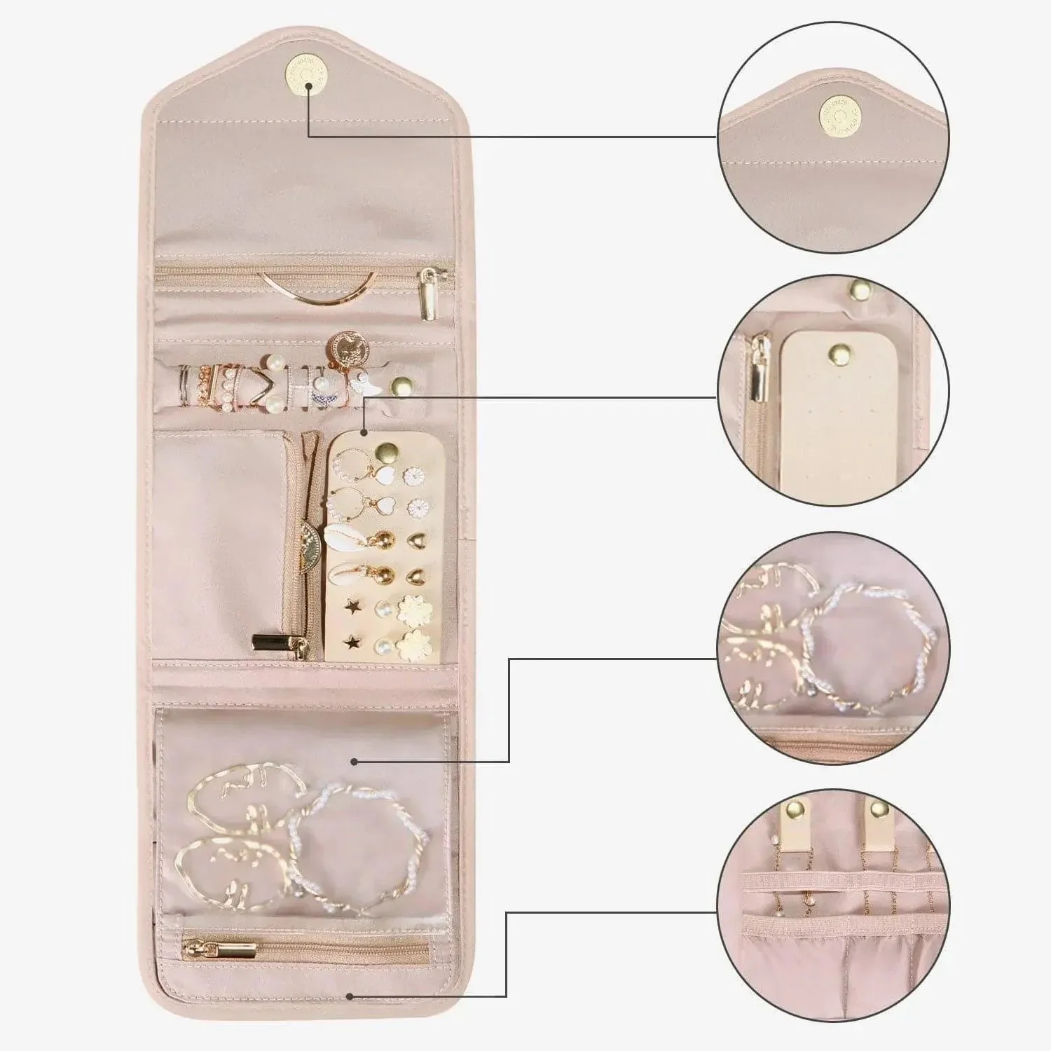 Peri Folding Jewelry Organizer - Image 48