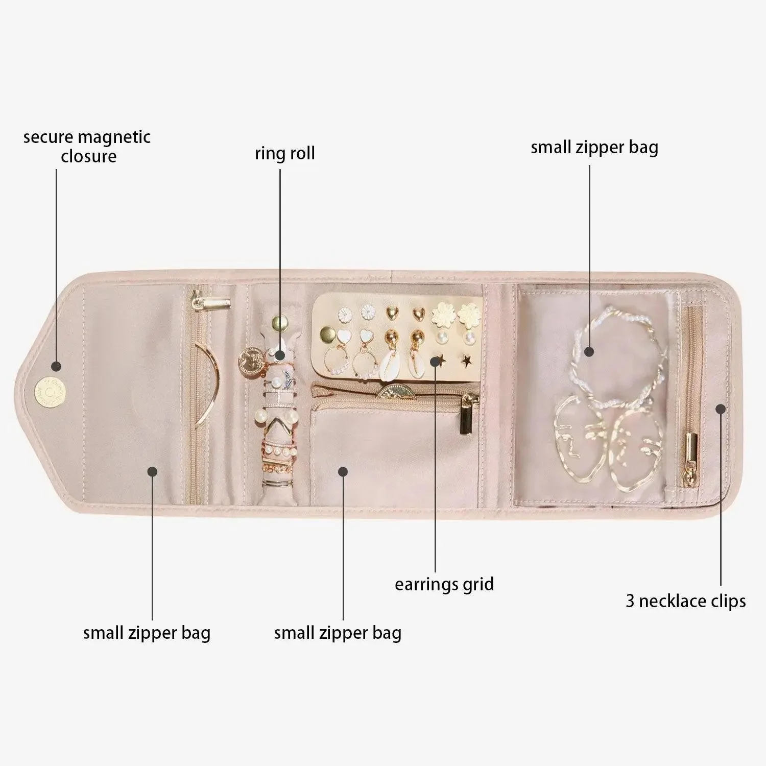 Peri Folding Jewelry Organizer - Image 49